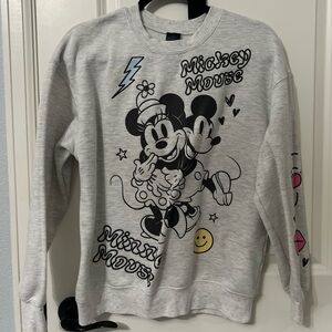 Mickey Mouse Gray Sweater